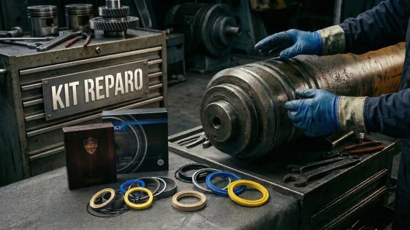 Kit de reparo completo para cilindro hidráulico